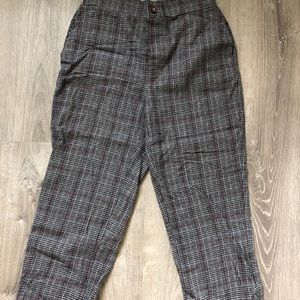 american eagle plaid pants